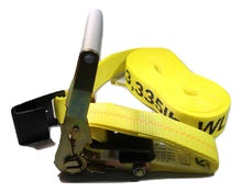 2 X 27 Ft. Ratchet Strap W/ Flat Hooks - 3335 Lb Wwl - Straps